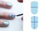 checkersed nail art designs