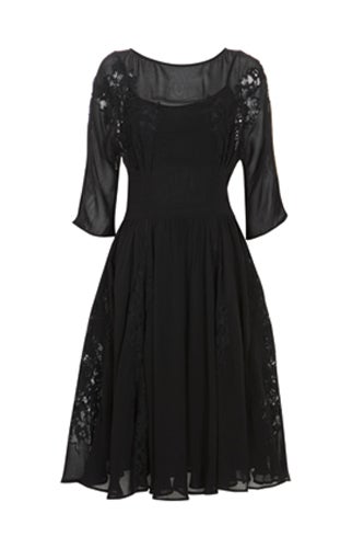 black-dress-with-cutout-patterns