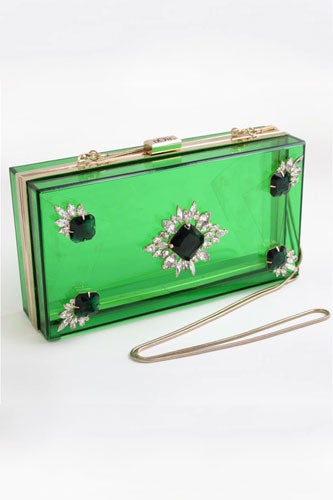 Clear The Way: nOir Launches Lucite Clutches -- And We Likey