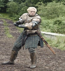 Loyal Brienne of Tarth, played by Gwendoline Christie.
Photo: Courtesy of HBO. brienne-of-tarth