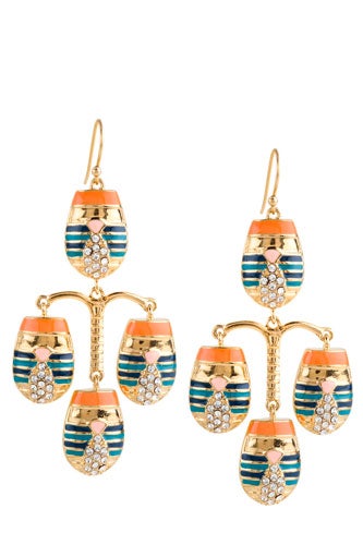 Scarab-Chandelier-Earring-Aegean-Blue