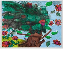 Carroll Dunham
Late Trees #5, 2012
Mixed media on linen
80 1/4 x 75 1/4 inches (203.8 x 191.1 cm)
Copyright Carroll Dunham
Courtesy Gladstone Gallery, New York and Brussels CD1047