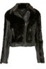 faux fur Biker Jacket