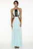 Nostalgic-Pleated-Maxi-Dress-Front