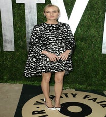 Not many people could pull off a spotted long-sleeve sheath that turns into a full-blown tent in the back... but Diane Kruger isn't like many people. The red carpet queen makes this challenging Giambattista Valli dress look incredible.Photo: Matt Baron/BEImages rexusa_1255745x_Diane-Kruger