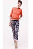 printed denim trend