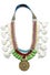 Akong-086-White-Tassel-Tribal-Necklace