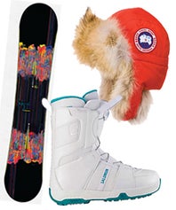 snowboard