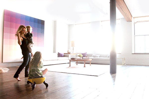 Peep DwellStudio Founder Christiane Lemieux's Amazing Soho Loft