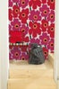 Marimekko Unikko Wallerpaper in Red and Pink-wayfair-$149