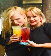 Revelers enjoying their drinks.Photo: Joe Schildhorn /BFAnyc.com 545801