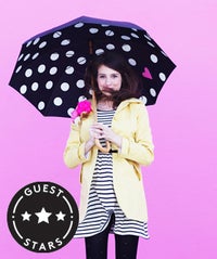 DIY This Polka-Dot Umbrella — Rainy Days, Beware! openerumbrella