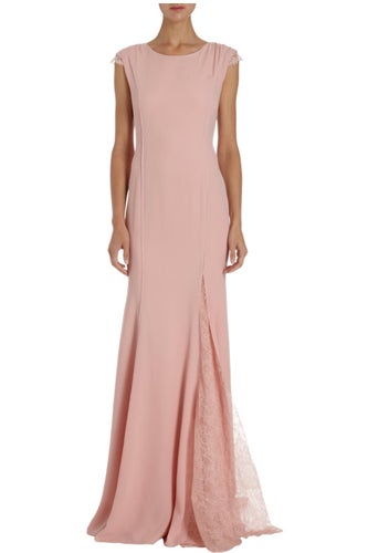 We're Blushing: 9 Pretty-In-Pink Wedding Gowns