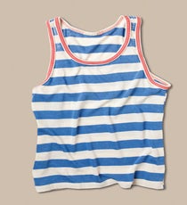 Photo: Courtesy of Alternative Apparel ALTERNATIVE-royalivoryred-tank