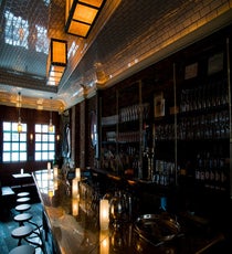 Weather UpWhat: CocktailsWhen: Weekday Evenings; WeekendsWhy: If you haven't already been to Weather Up, why on earth not? There's one
in Tribeca and Austin too so they're becoming hard to miss. From the school of
Sasha Petraske, Kathryn Weatherup & Matthew Maddy have made a name of
their own in mixology in New York. But the original Prospect Heights location is
home to many advocates of a well-made whiskey sour, and they are enjoying
them on the little deck out back that you didn't know about.Weather Up, 589 Vanderbilt Avenue, (between Dean and Bergen streets).Photo: Courtesy of Weather Up/Flickr weather-up