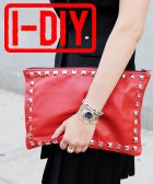 DIY A Studded, Valentino-Inspired Clutch opener