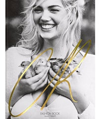 Kate Upton Trades In Sexy For Sweet On The CR Fashion Book Cover KateUptonCRFashionBook