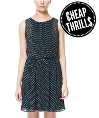Once You Dot, You Can't Stop: We Heart This Polka-Print Frock cheap-thrillmain