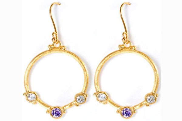 purple-earrings