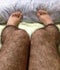 Apparently Leg-Hair Stockings Are The New Pepper Spray hairy leg op
