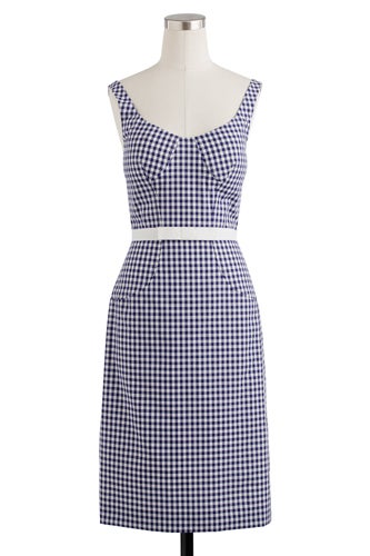 ALtuzarra-Navy-Gingham-Dress