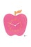Apple-Lacquer-Clock