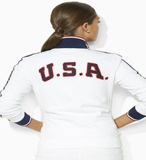 Ralph Lauren Team USA London Jacket, $165, available at Ralph Lauren. ralph-laruen-165