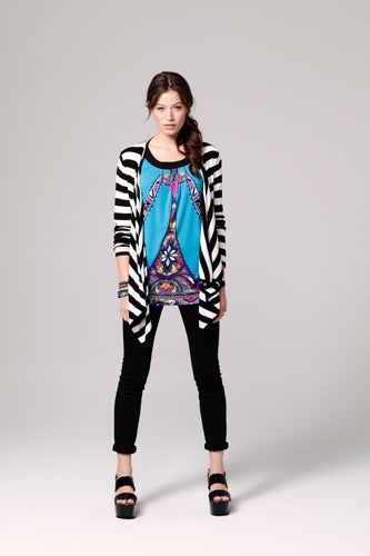 nicole by Nicole Miller Spring 2012 Look 6