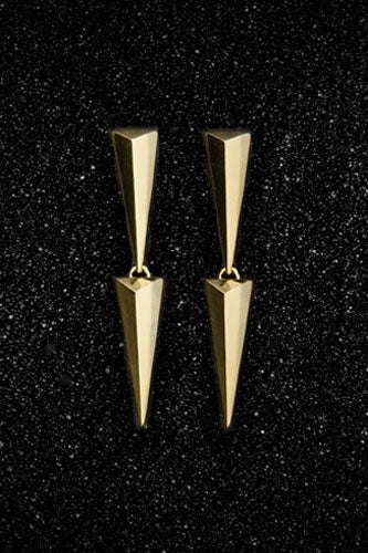 Double-Small-Solid-Pyramid-Earrings