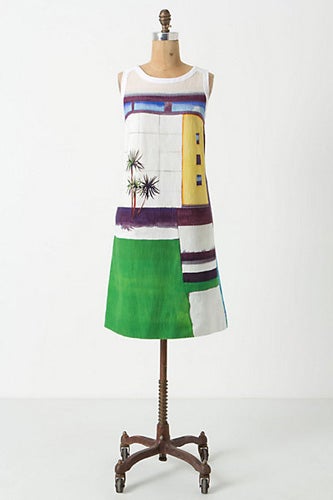 anthro painted shift_ $188