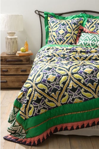 Cozy Up To Anthropologie's Posh â€” But Playful! â€” Bedding