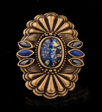 Concha Cabochon Ring, $29.99, available at South Moon Under. Concha-Cabochon-Ring_South-Moon-Under_29-99