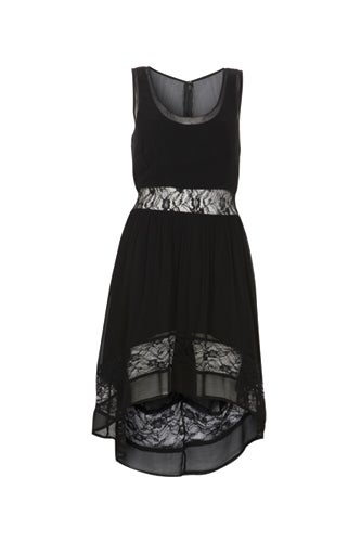 black-lace-sleevless-dress