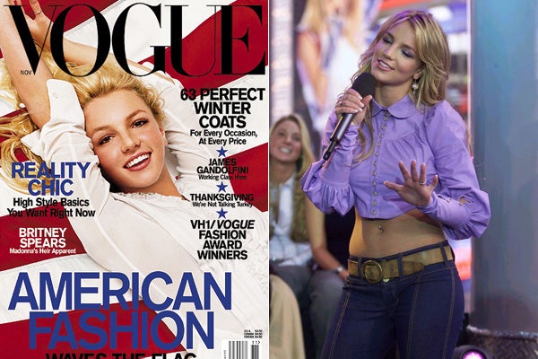 Britney Spears Vogue Magazine Cover Shoot