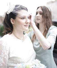 Essential Wedding Day Hair & Makeup Tips From 5 Beauty-Editor Brides bridal-beauty-tips-opener