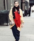 Street Style: The Season's Last Scarf (Maybe...) ny-street-style-op