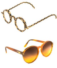 Human Hair Glasses