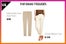 Summer Wardrobe Essentials - Khaki Trouser