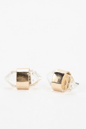 urban crystal earrings