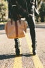 Brown Satchel_District Dress Up