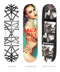 Cara Delevingne Gets Naked On A Skateboard...Literally o