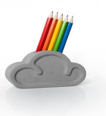 We'd def want to be desk mates with anyone who had this next to their computer. Suck UK Cloud Tidy Pencil and Eraser Holder Set, $15.55, available on Amazon. suck-uk-cloud_pencil-set-$15