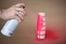 neon vase diy
