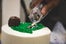 hot to decorate a cake