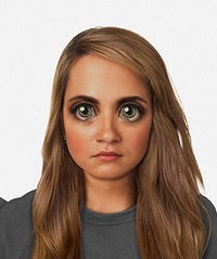 This Is What We're Going To Look Like In 100,000 Years humanface_00