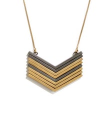 Madewell Arrowstack Necklace, $55, available at Madewell. madewellFINAL