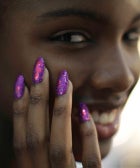 Check Out The Mani Mania From The Blonds' Spring Show blondsopener