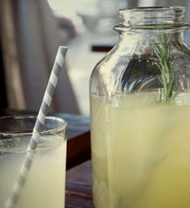 Antique Taco, Rick Ortiz: Rosemary Margherita
2 cups tequila
4 cups water
2 cups fresh lime juice
½ cup fresh squeezed orange juice
2 cups rosemary simple syrup
1 tsp salt
2 rosemary branches
(Makes ½ gallon)
Mix all the ingredients, pour over ice. Add rosemary branch garnish.
Antique Taco, 1360 North Milwaukee Avenue (between Paulina and Wood Streets); 773-687-8697.
Photo: Courtesy of Antique Taco reAntique Taco- Rosemary Marg