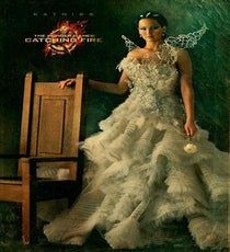 And, at last, the dramatic, painted-up, and clued-in Katniss Everdeen.
Photo: Courtesy of Lionsgate katniss