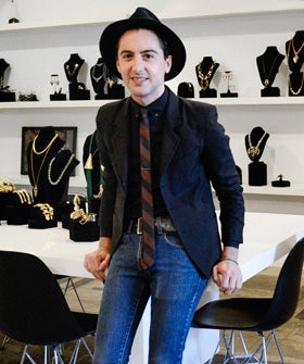 Studio Stalker: Tour Eddie Borgo's Glammed-Up Nolita Studio opener3